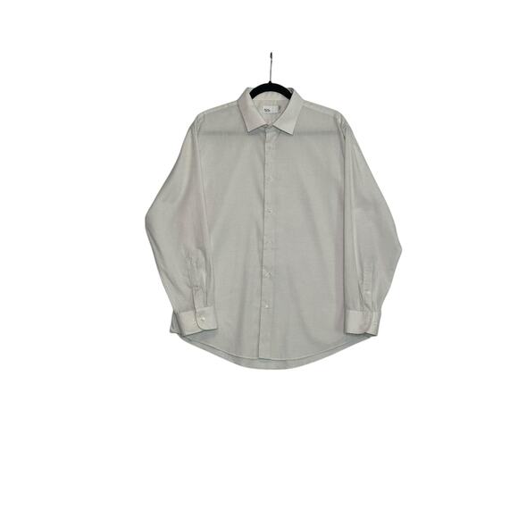 Nordstrom Rack off white woven long sleeves dress shirt size XL - Picture 11 of 12